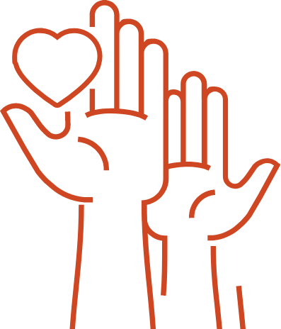 Hands Raised graphic